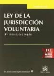 ley de la jurisdiccion voluntaria-9788490869963