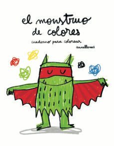 el monstruo de colores (cuaderno para colorear)-ana llenas-9788493987763