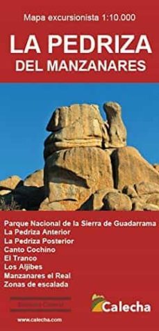 la pedriza del manzanares. mapa excursionista 1:10.000-alberto alvarez ruiz-9788494871863