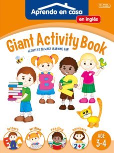 gigant activity book (age 3-4) aprendo en casa-9788499399263