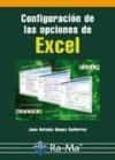 configuracion de las opciones de excel-9788499645063