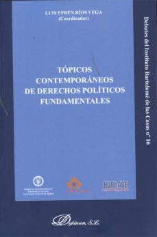 topicos contemporaneos de derechos politicos fundamentales-luis efren rios vega-9788499820163