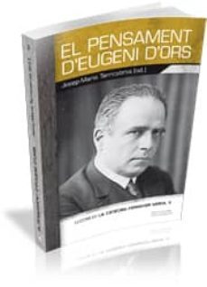 pensament d eugeni d ors-josep m. terricabras-9788499840963