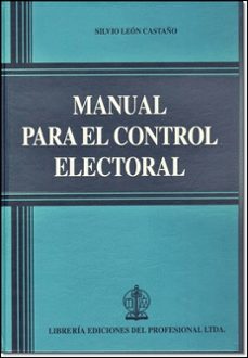 manual para el control electoral (t.d)-silvio leon castaño-9789587071863