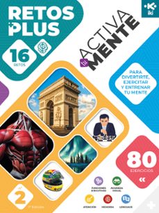 iki activa tu mente: retos plus 2. 16 retos con 80 ejercicios-9791387746063