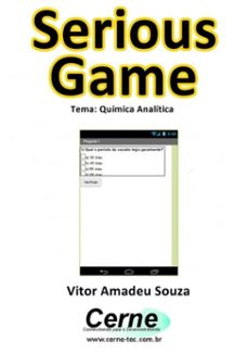 serious game tema: quimica analitica (ebook)-vitor amadeu souza-3410002253873