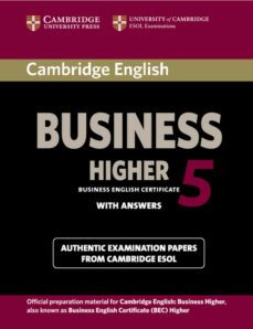cambridge english business 5 higher student s book with answers-9781107610873