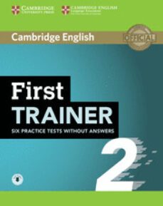 first trainer (fce) 2 six practice tests without answers with audio download-9781108525473