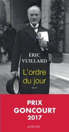 l ordre du jour (prix goncourt 2017)-9782330078973
