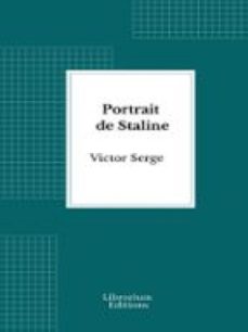 portrait de staline (ebook)-victor serge-9782387411273