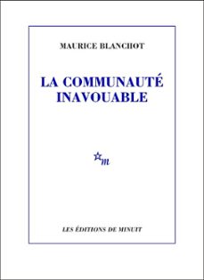 la communaute inavouable (ebook)-maurice blanchot-9782707337573