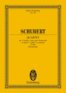 quartet a minor (ebook)-franz schubert-9783795729073
