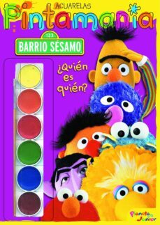 barrio sesamo. ¿quien es quien? (pintamania acuarelas)-9788408050773