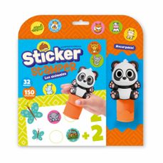 sticker stamper - animales (formato blister)-9788410133273