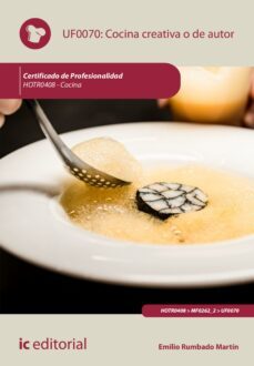 cocina creativa o de autor. hotr0408 (ebook)-emilio rumbado martín-9788411034173
