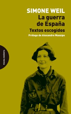 la guerra de españa-simone weil-9788412648973