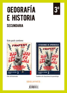 geografía e historia 3.º eso + cuaderno situaciones de aprendizaje fanfest navarra 2026-9788414071373