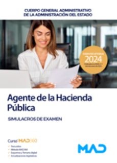 agente de la hacienda pública. cuerpo general administrativo de la administración del estado. agencia estatal de administracion  publica-9788414278673