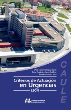 criterios de actuacion de urgencias-maria del carmen rodriguez garcia-9788415603573