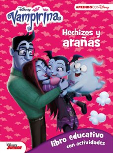 vampirina. hechizos y arañas (libro educativo disney con activida des)-9788416931873