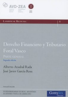 derecho financiero y tributario. foral vasco. parte general-alberto atxabal rada-9788417279073