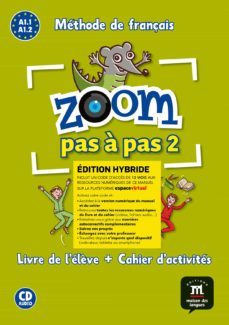 zoom pas a pas 2 ed.hybride livre + cahier-catherine jonville-jean franc mouliere-9788418224973