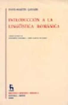 introduccion a la linguistica romanica-9788424914073
