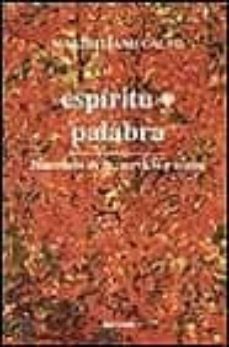espiritu y palabra itinerario de fe, servicio y amor-maximiliano calvo ariño-9788427711273
