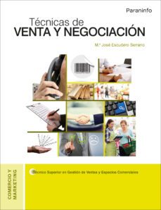 tecnicas de venta y negociacion-maria jose escudero serrano-9788428337373