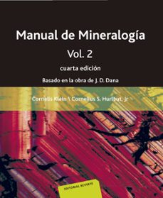 manual de mineralogia: basado en la obra de j. d. dana (vol. ii) (4ª ed.)-cornelius s. hurbult-cornelis klein-9788429146073