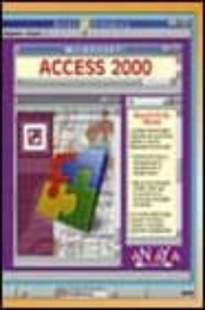 access 2000 (guias visuales)-miguel pardo niebla-9788441508873