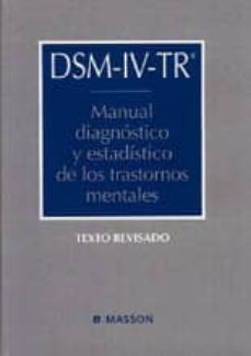 dsm-iv-tr: manual de diagnostico y estadistico de los trastornos mentales-michael b. first-9788445810873