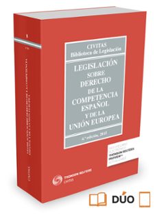 legislacion sobre derecho de la competencia español y de la union europea (4ª ed.) (duo)-alfonso gutierrez hernandez-9788447050673