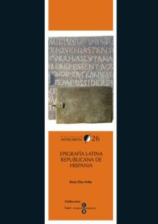 epigrafia latina republicana de hispania-borja diaz-9788447532773
