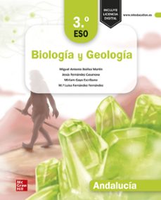 biología y geología 3 eso. andalucia. edición lomloe-9788448641573