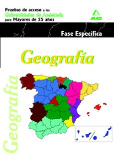 geografia prueba especial para mayores de 25 años andalucia-9788467667073