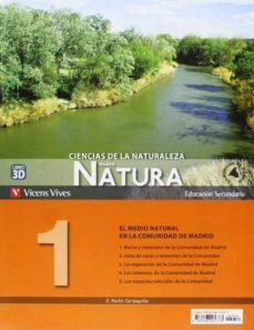 nuevo natura 1. libro 1,2,3 y sep. cdad. de madrid 1º eso-9788468205373