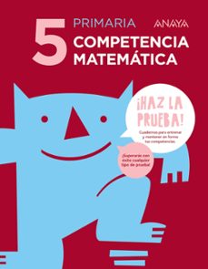competencia matematica 5º educacion primaria castellano ed 2017-9788469831373
