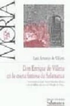 don enrique de villena en la cueva famosa de salamanca-luis antonio de villena-9788478003273