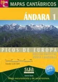 picos de europa (macizo oriental y peñas cabriegas): andara 1 map as cantabricos: escala 1:20.000-9788482164373