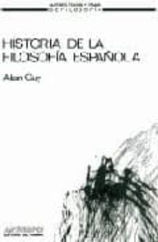 historia de la filosofia española-9788485887873