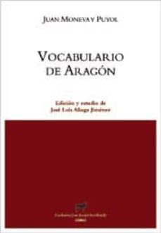 vocabulario de aragon-juan moneva y puyol-9788488920973