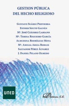 gestion publica del hecho religioso-maria adela ariza robles-9788490852873