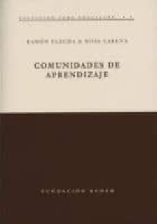 comunidades de aprendizaje-ramon fecha-9788492411573