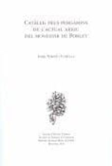 cataleg dels pergamins de lactual arxiu del monestir de poblet-josep torne i cubells-9788492583973