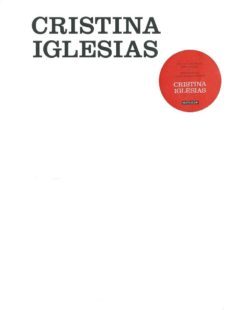 cristina iglesias: cuaderno del artista-cristina iglesias-9788492841073