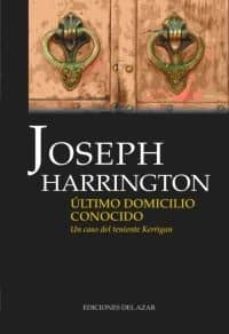 ultimo domicilio conocido-joseph harrington-9788495885173
