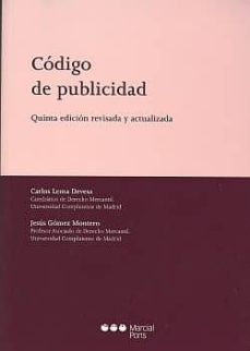 codigo de publicidad (5ª ed.)-9788497687973