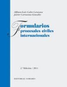 formularios procesales civiles internacionales (2ª ed.)-9788498367973