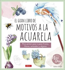 el gran libro de motivos a la acuarela-tanja geier-9788498747973